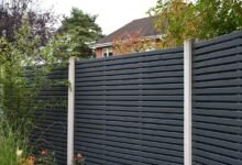 double slatted fence panels