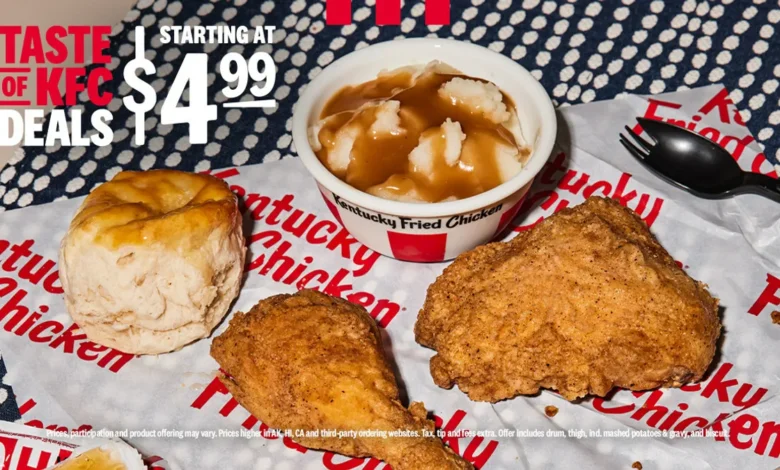 5 piece chicken select meal price